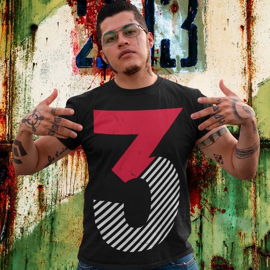 Lucky Number 3 T-shirt