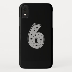 Lucky Number 6 Happy Birthday Case-Mate iPhone Case