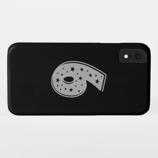 Lucky Number 6 Happy Birthday Case-Mate iPhone Case (Achterkant (horizontaal))