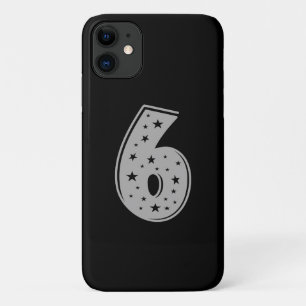 Lucky Number 6 Happy Birthday Case-Mate iPhone Case