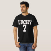 LUCKY NUMBER 7 T-SHIRT (Voorkant volledig)