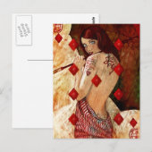 Lucky Number 9 Briefkaart (Voorkant / Achterkant)