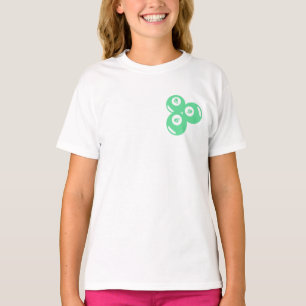 Lucky Number 9 Turkooizen Ballen T-shirt