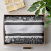 Lucky Numerology Manifesteren Magic Zwart & Wit Tissuepapier (Geschenk)