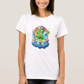 Lucky Nurse Green Shamrock T-shirt (Voorkant)