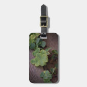 Lucky of vastberaden? Saint Patricks Day Shamrocks Bagagelabel (Voorkant verticaal)