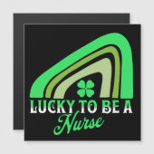 Lucky om een verpleegster te zijn | St Patrick's D (Voorkant / Achterkant)