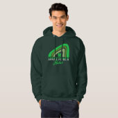 Lucky om een verpleegster te zijn | St Patrick's D Hoodie (Voorkant volledig)