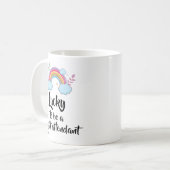 Lucky om een vliegende begeleidende Mok te zijn (Voorkant links)