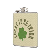 Lucky om Iers te zijn Heupfles (Links)