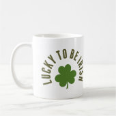 Lucky om Iers te zijn Koffiemok (Links)