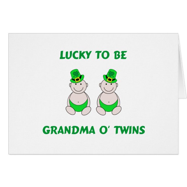 Lucky om oma O' Twins te zijn (Voorkant Horizontaal)