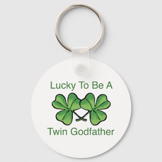 Lucky om twee in Godfather te zijn Sleutelhanger (Voorkant)