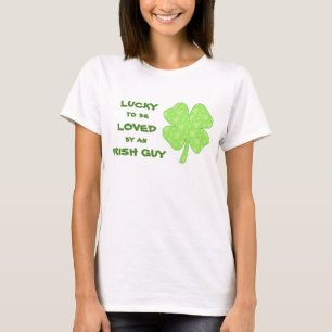 Lucky om van Irish Shamrock te houden T-shirt