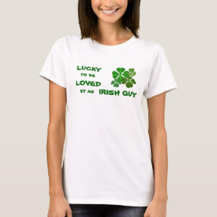Lucky om van Irish Shamrock te houden T-shirt