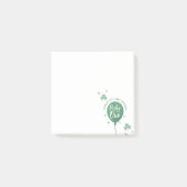 Lucky One 1e verjaardag St. Patrick's Day klaver Post-it® Notes (Voorkant)