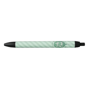 Lucky One 1e verjaardag St. Patrick's Day Klaver Zwarte Inkt Pen