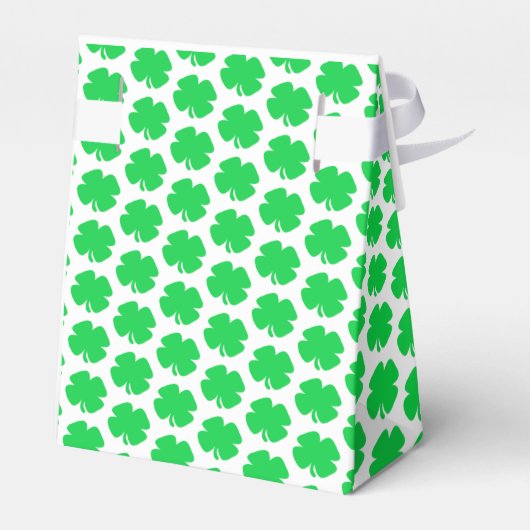 Lucky One 1st Birthday Favor Box Bedankdoosjes (Achterkant)