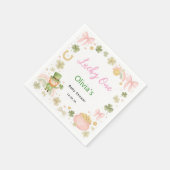 Lucky One Baby Shower Napkins – St Patrick’s Day Servet (Hoek)