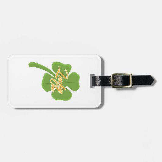 Lucky One Bagagelabel (Voorkant horizontaal)