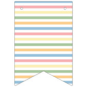 Lucky One Birthday Banner Bunting (Eerste vlag)