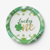 Lucky One Birthday Bord (Voorkant)