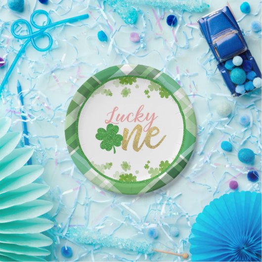 Lucky One Birthday Bord - meisje (Feest)