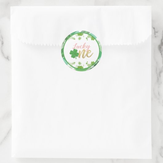 Lucky One Birthday Sticker - Girl (Tas)