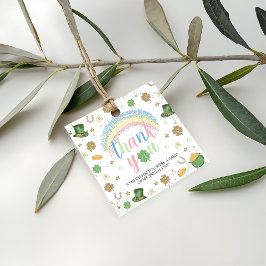 Lucky One Birthday Thank You Favor Tag Bedankjes Labels