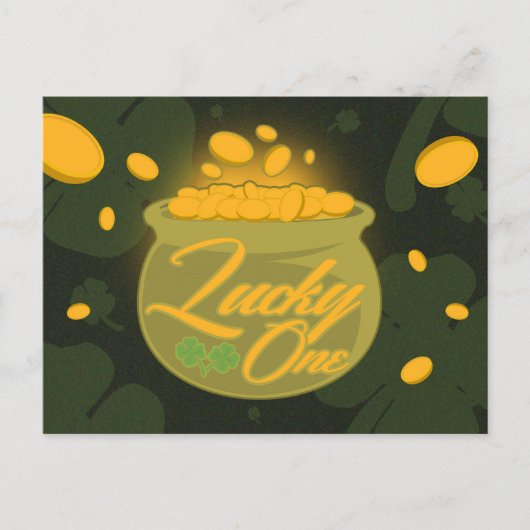 Lucky One Briefkaart (Voorkant)