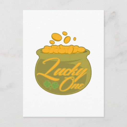 Lucky One Briefkaart (Voorkant)