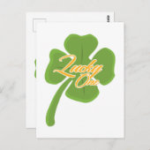 Lucky One Briefkaart (Voorkant / Achterkant)