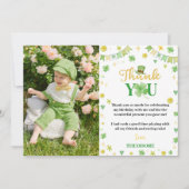 Lucky One Dank je kaart Verjaardagsfeestje (Voorkant)