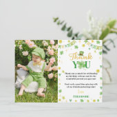 Lucky One Dank je kaart Verjaardagsfeestje (Staand voorkant)