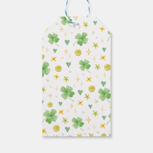 Lucky One Dank u Label Verjaardagsfeestje Cadeaulabel (Achterkant)