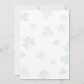 Lucky One - Eerste Uitnodiging Verjaardag (Achterkant)