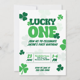 Lucky One - Eerste Uitnodiging Verjaardag
