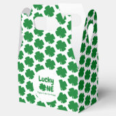 Lucky One eerste verjaardag Bedankdoosjes (Geopend)