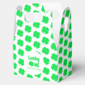 Lucky One eerste verjaardag Bedankdoosjes (Geopend)