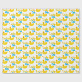 Lucky One eerste verjaardag Cadeaupapier (Vlak)