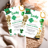 Lucky One Eerste Verjaardag St Patrick's Day Jonge Kaart