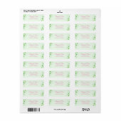 Lucky One Eerste verjaardagsfeestje Etiket (Full Sheet)
