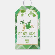 Lucky One Favor Tag - Jongen