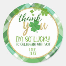 Lucky One Favor Tag - Jongen