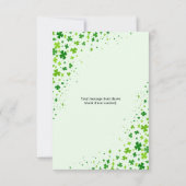 Lucky One First 1st Birthday Party Bedankkaart (Achterkant)