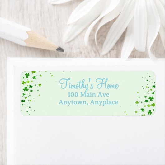 Lucky One First 1st Birthday Party Etiket (Insitu)