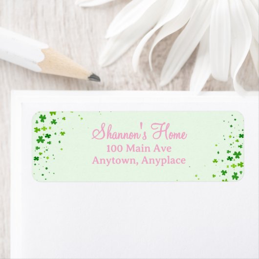 Lucky One First 1st Birthday Party Etiket (Insitu)