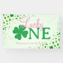 Lucky One First 1st Birthday Party Spandoek