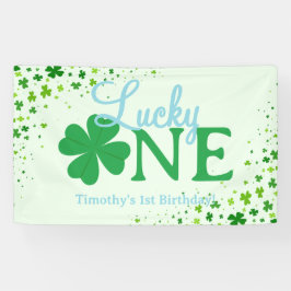 Lucky One First 1st Birthday Party Spandoek