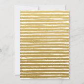 Lucky One First Birthday Invitation St Patty's Day Kaart (Achterkant)